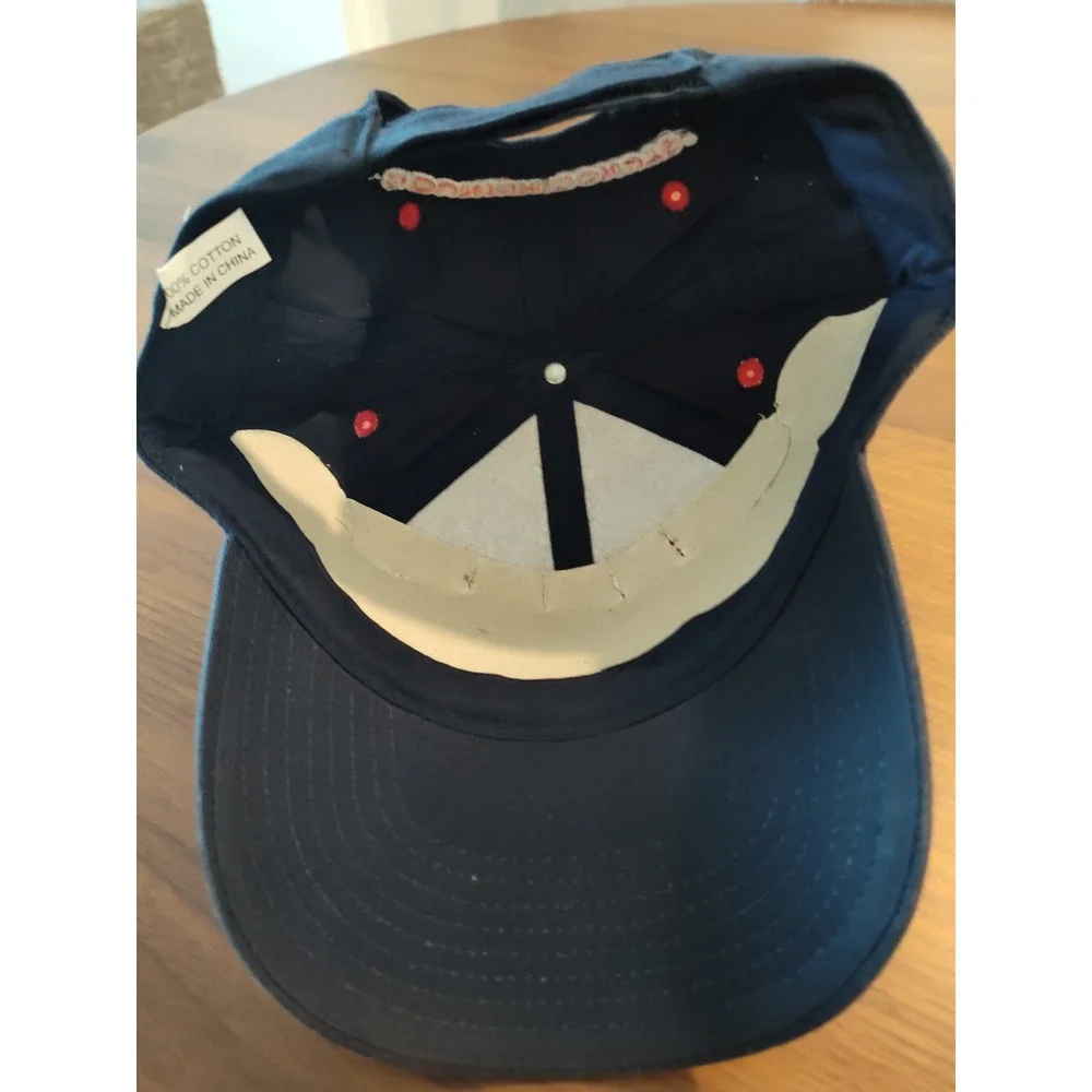Dunkin Donuts The 100 Year Rivalry Boston vs New York Navy Baseball Hat Cap